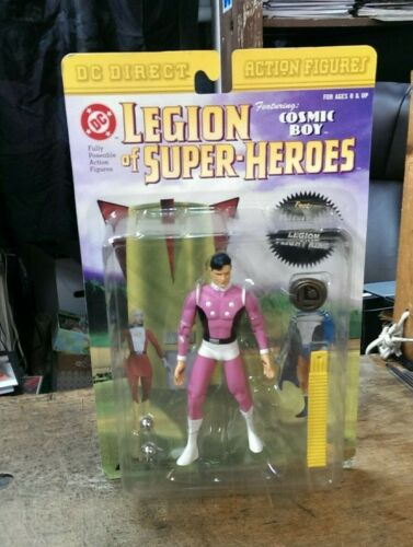 DC Direct / Cosmic Boy / Legion of Superheroes 2001 SEALED Action Figure